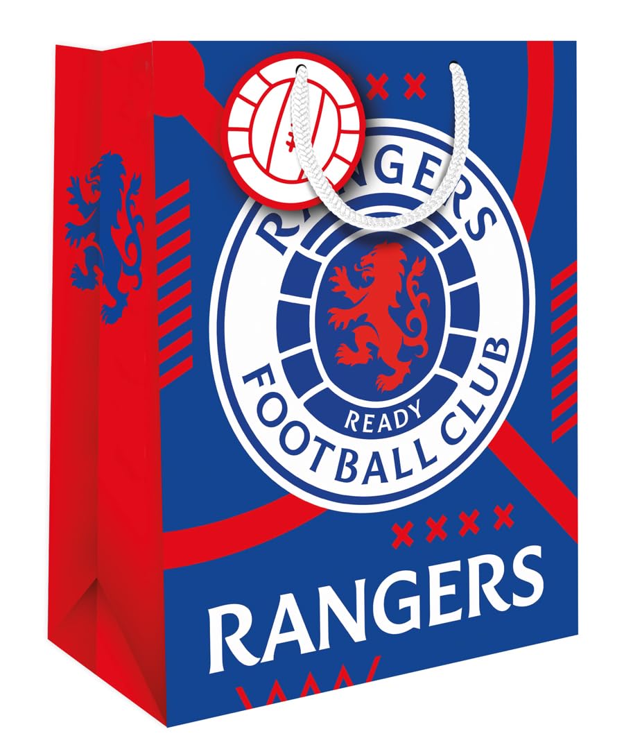 Danilo Promotions LTD Glasgow Rangers FC Medium Gift Bag | Official Merchandise | Textile 1