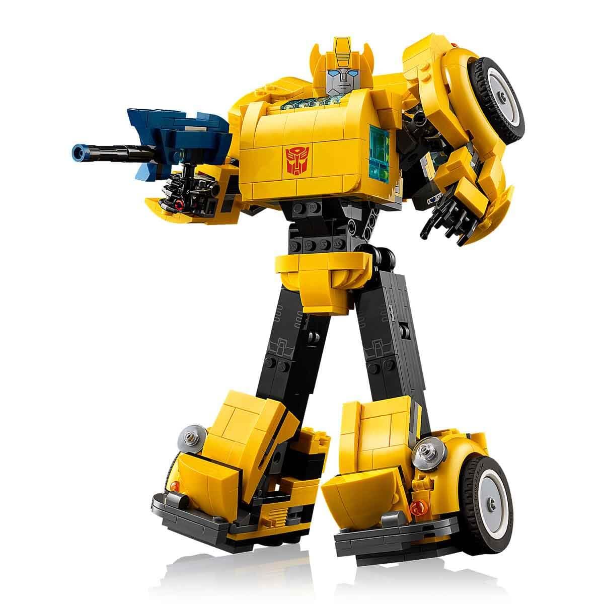 LEGO Icons Transformers Bumblebee Action Figure Building Set 10338 | Converts to Vehicle Mode 4