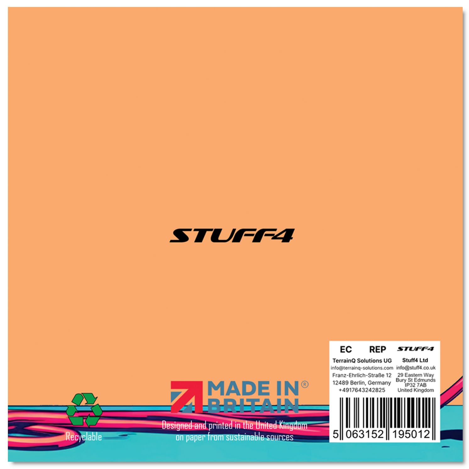 Stuff4 Rude Sister Birthday Card - Fire Hazard Joke | 145mm x 145mm | UK Made 2