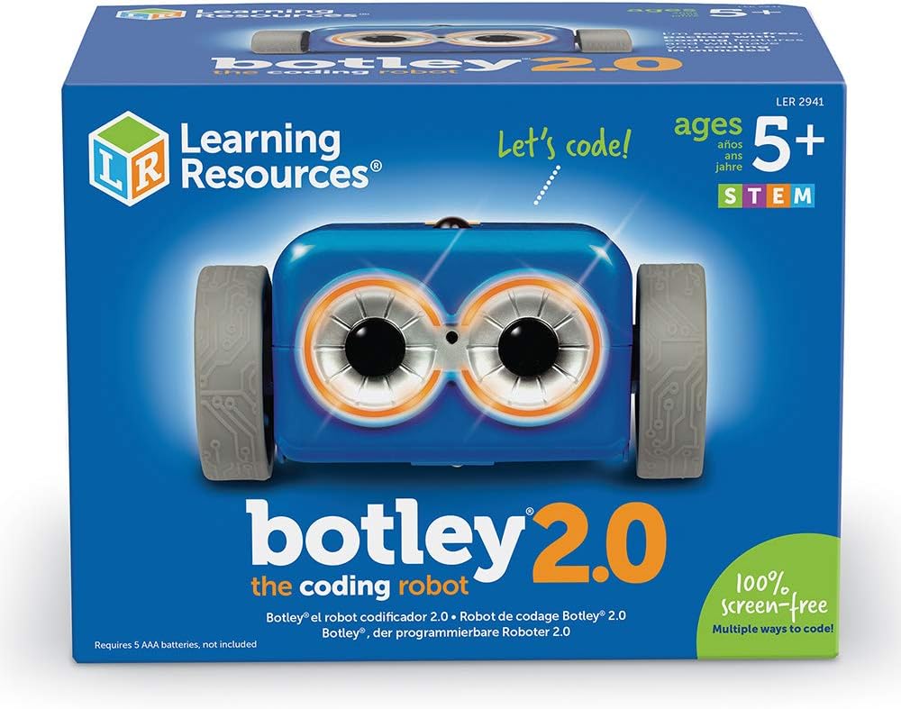 Learning Resources Botley 2.0 Coding Robot - Screen-Free STEM Learning for Kids 5+ 9
