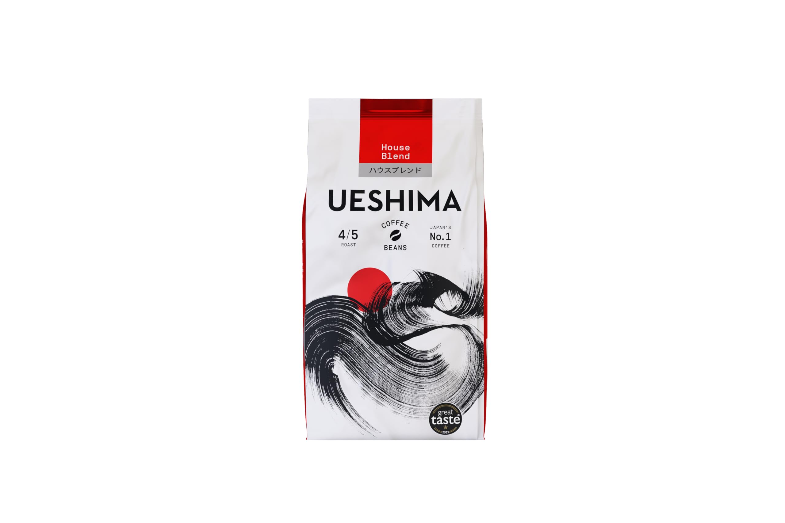 Ueshima Coffee Company House Blend Whole Coffee Beans - Smooth Roast Strength 4 | 200g Pack of 6 1