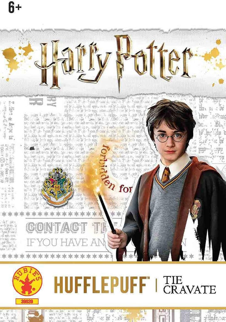 Rubie's Harry Potter Hufflepuff Costume - One Size Fits Most (Deluxe Tie)