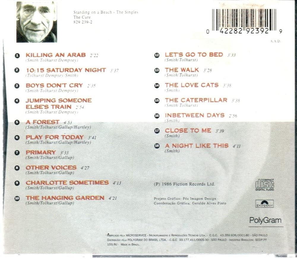 The Cure - Staring at the Sea: The Singles [Audio CD] 3