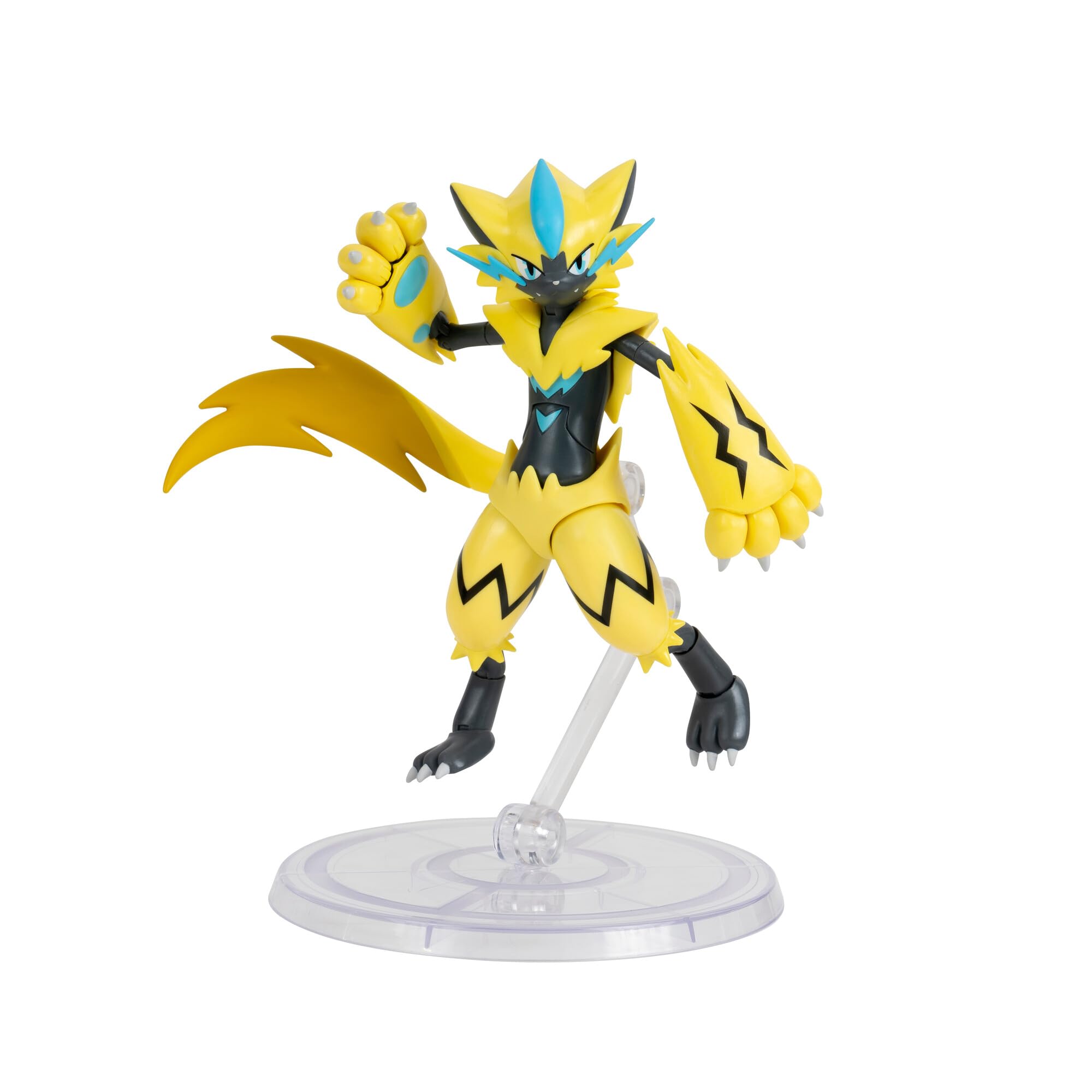 Pokémon Select Zeraora - 6-Inch Super-Articulated Action Figure with Posing Stand 17