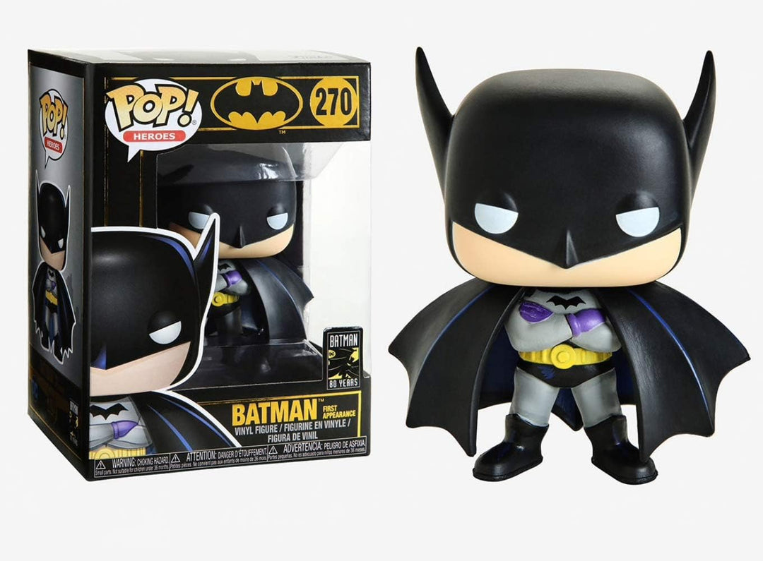 Funko Pop! Heroes Batman 80th Anniversary - Batman 1st Appearance Vinyl Figure (37214)