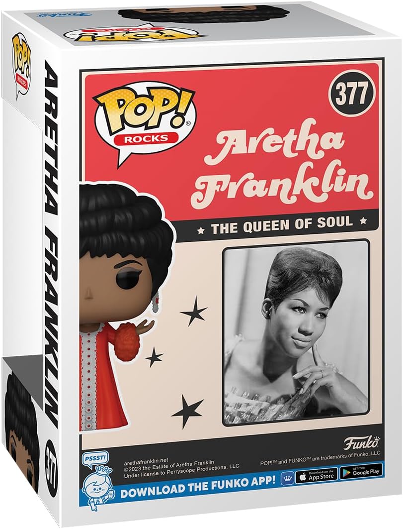 Funko Pop! Rocks - Aretha Franklin Vinyl Figure (75368)