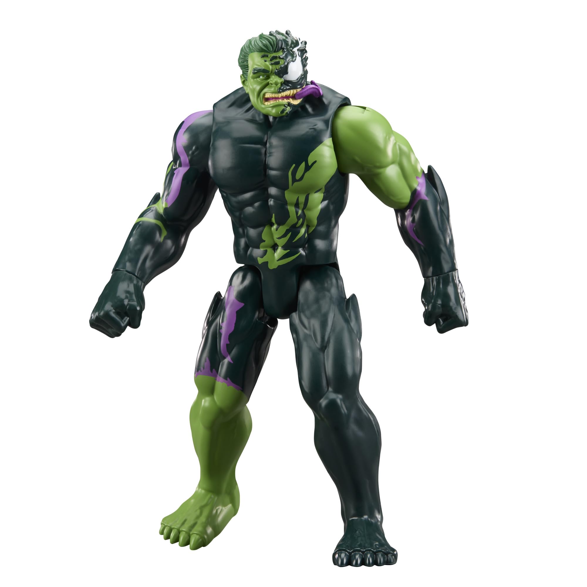 Marvel Avengers VenomVersus Titan Hero Series Venomized Captain America & Hulk 30-cm Action Figures