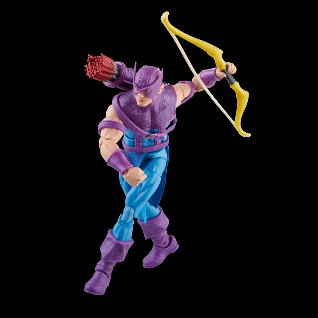 Hasbro Marvel Legends Series Avengers 60th Anniversary - Hawkeye with Sky-Cycle Action Figure (F7063)