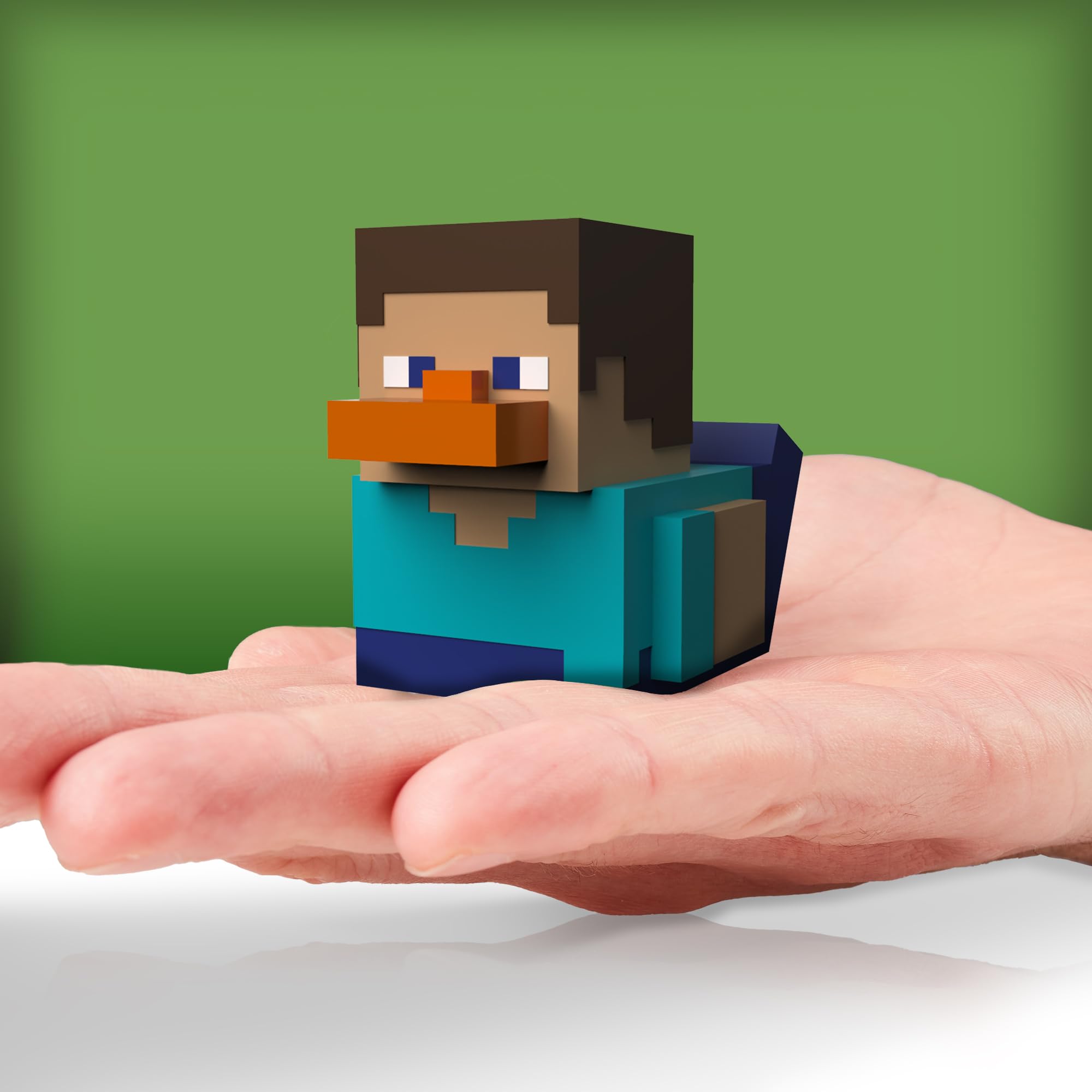 Minecraft Mini Steve Collectible Vinyl Rubber Duck Figure - Official TUBBZ Merchandise 5