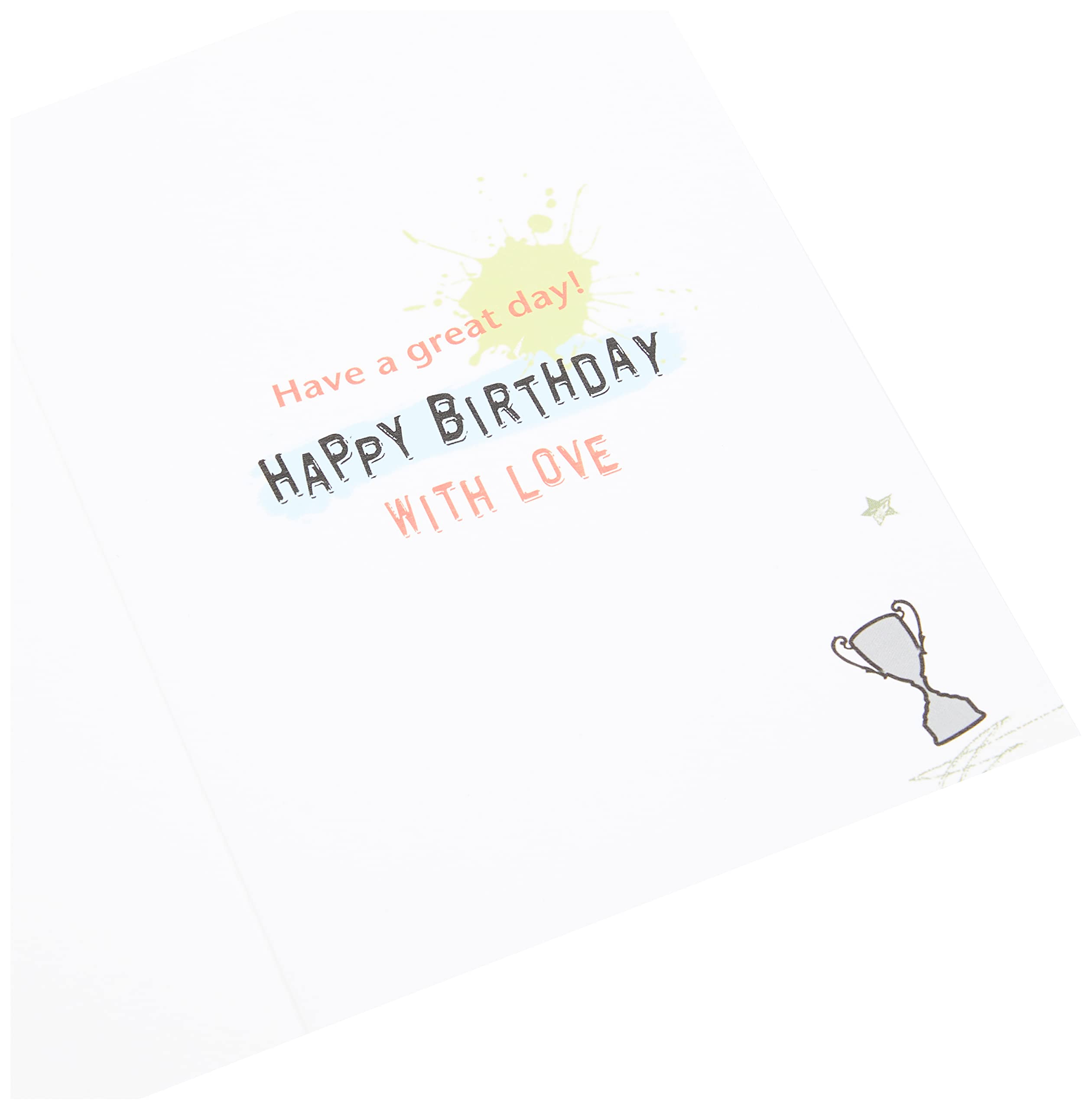 Piccadilly Greetings Birthday Card - Great Grandson | Football Theme | 7 x 5 Inches