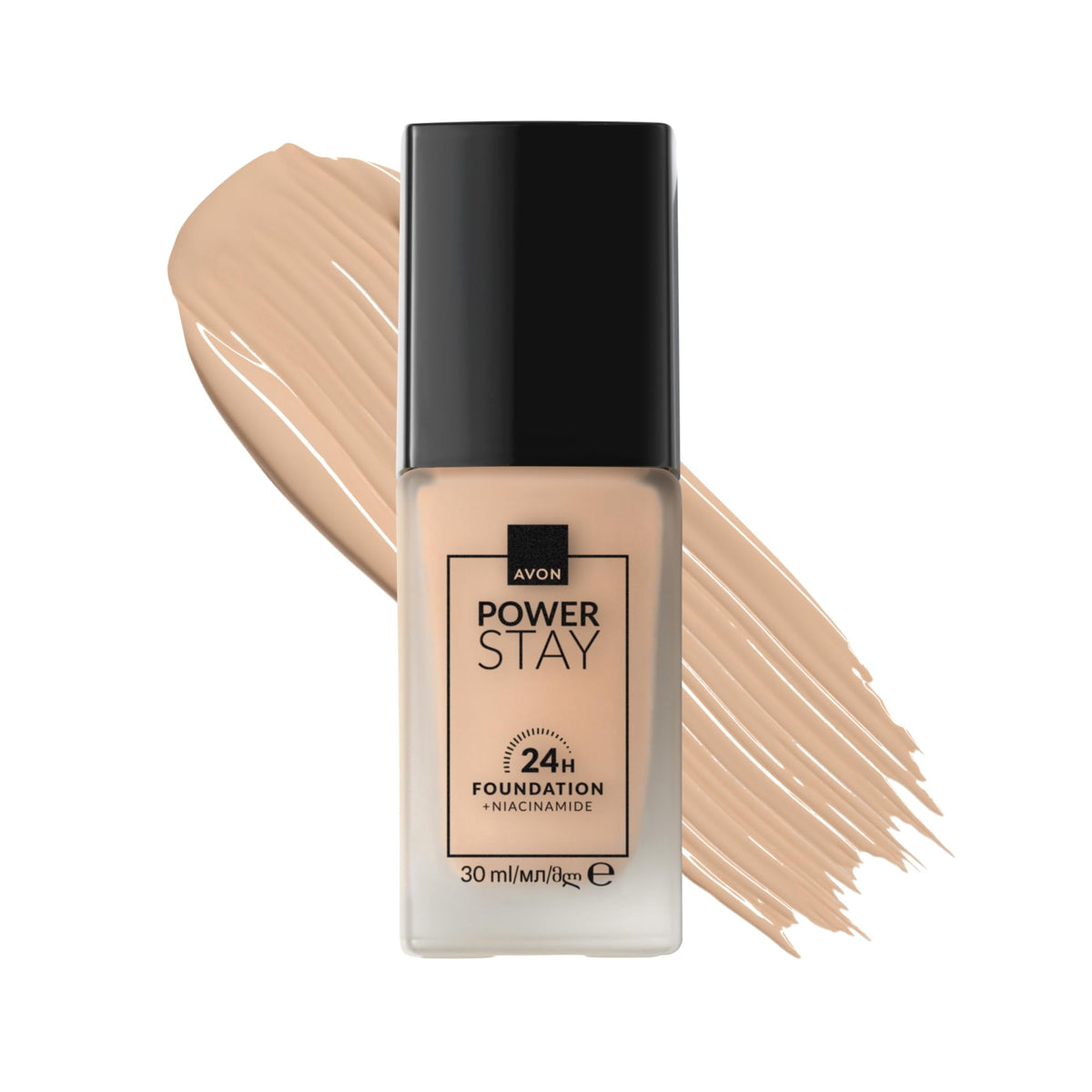 Avon Power Stay 24 Hour Longwear Foundation SPF10 - Pale Pink, 30 ml