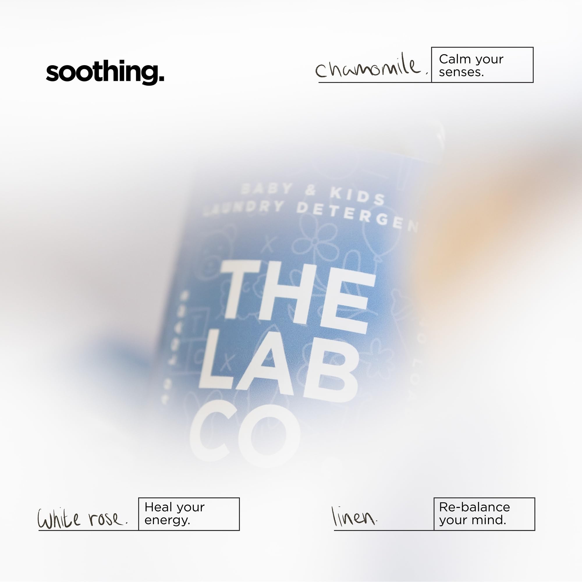 The Lab Co. - Non-Bio Concentrated Laundry Detergent | 1L, 40 Loads