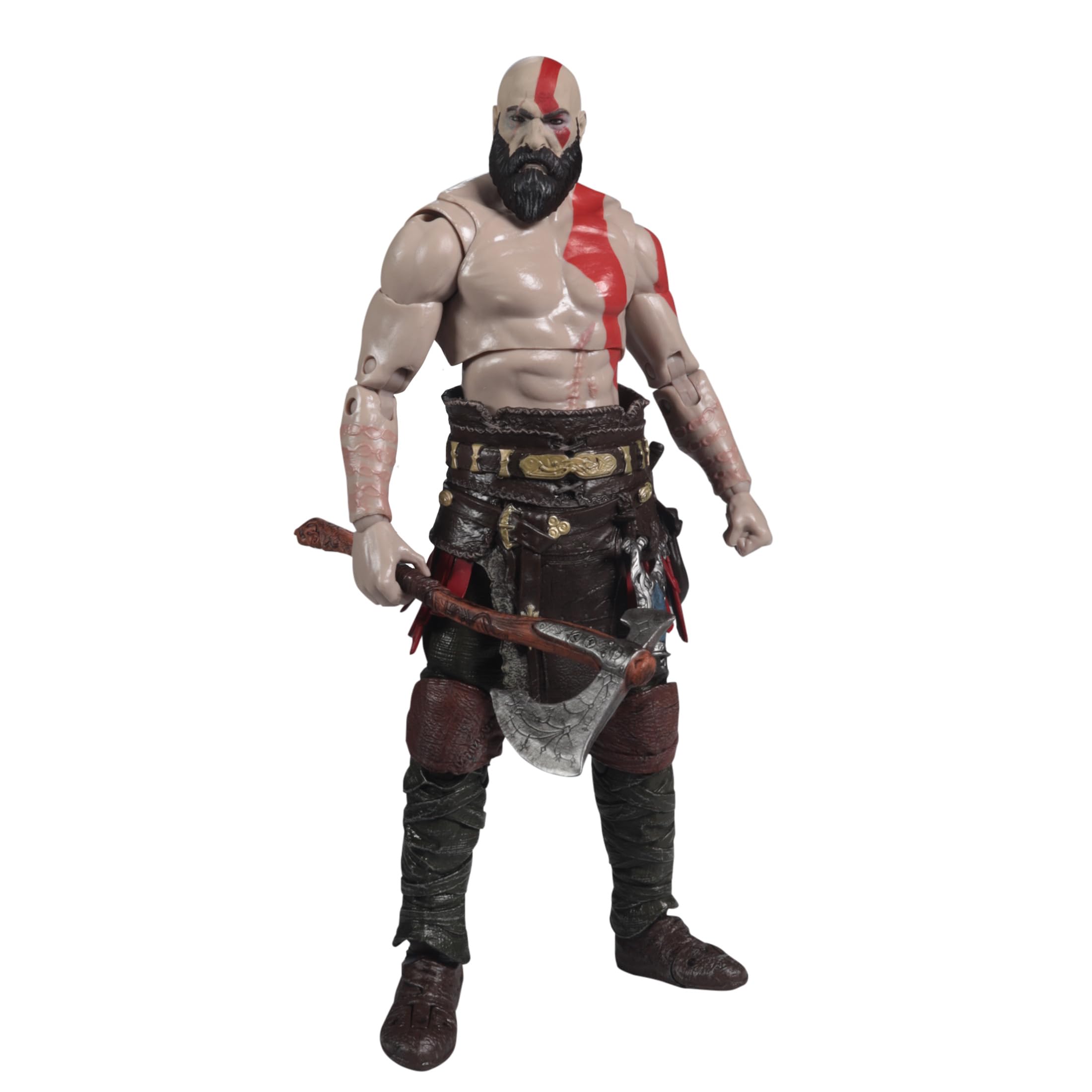 McFarlane God of War Kratos (God of War Ragnarok) 7in Deluxe Action Figure | Ultra Articulation | Ages 16+ 1