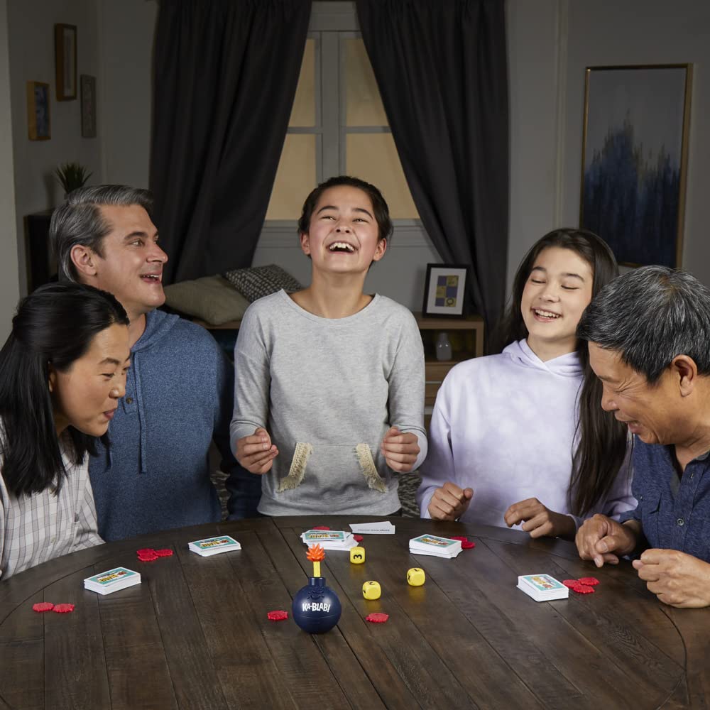 Hasbro Gaming Ka-Blab! Family Party Board Game for 2-6 Players, Ages 10+ 8