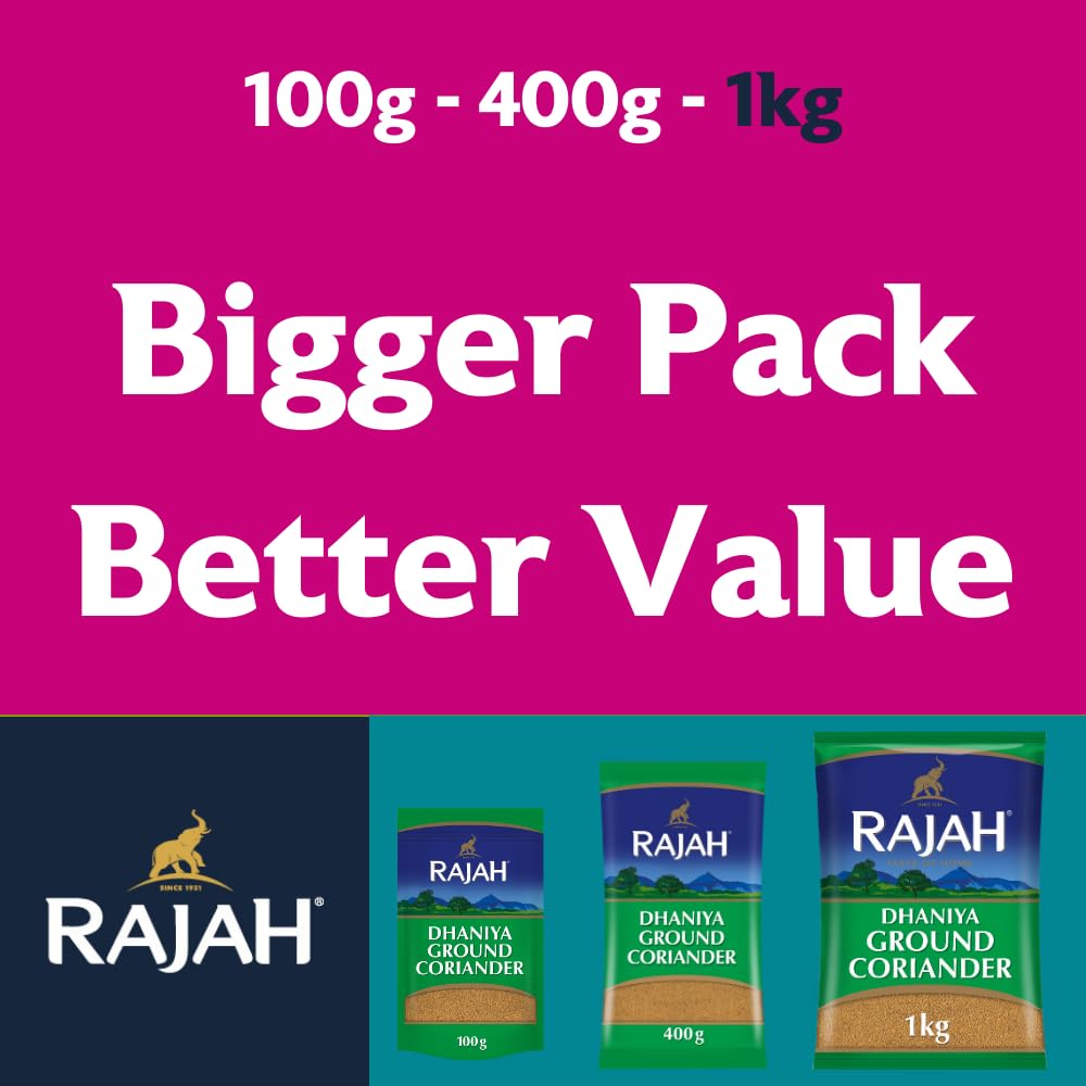Rajah Ground Coriander Powder (Dhaniya) - 1 kg | 100% Pure & Authentic Spice 3