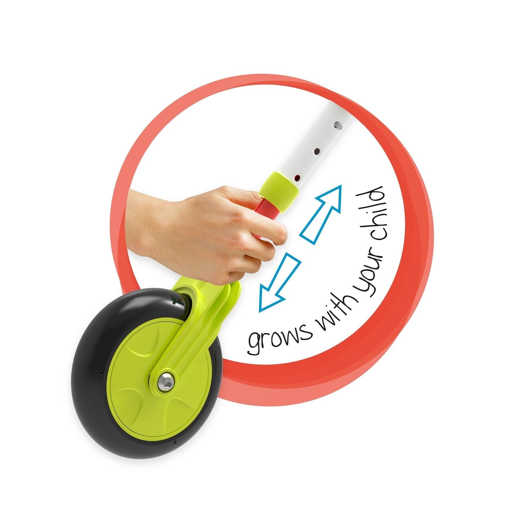 Scuttlebug 8555 XL Ride-On Trike - Green/Blue | Ages 2-4 | Adjustable Legs 6
