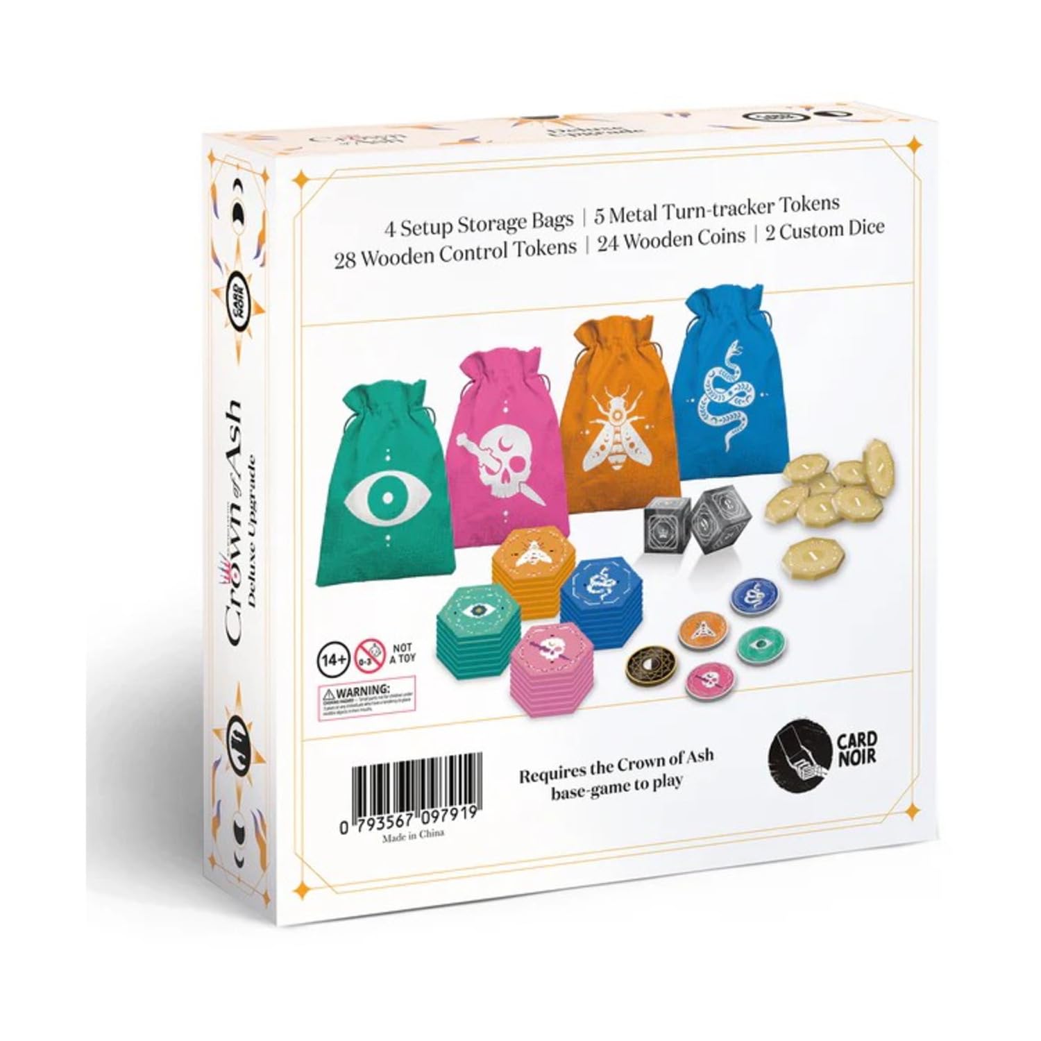 Card Noir Crown of Ash Deluxe Upgrade Expansion Board Game 4