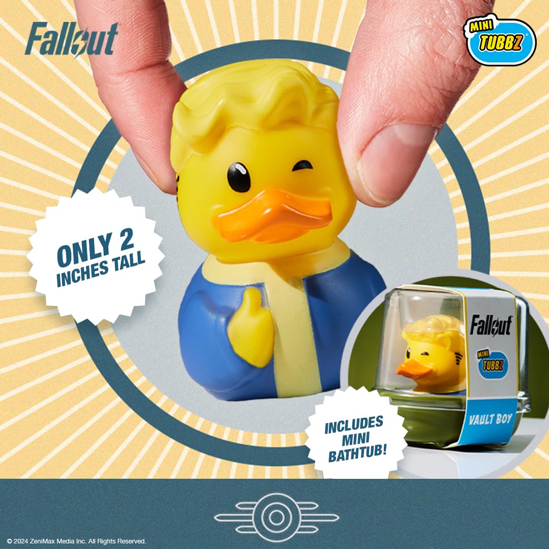 TUBBZ Mini Vault Boy Collectible Vinyl Rubber Duck Figure 3