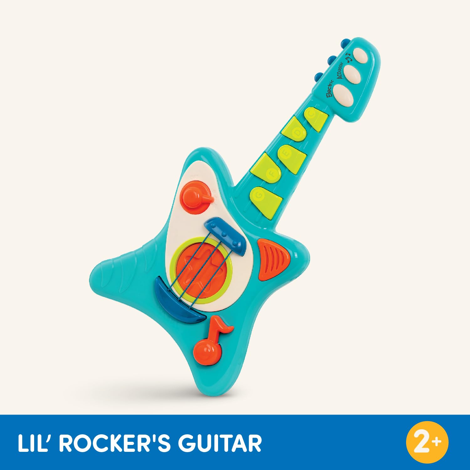 Battat Lil' Rocker's Toy Guitar - Musical Instrument for Toddlers 2 Years and Up 15