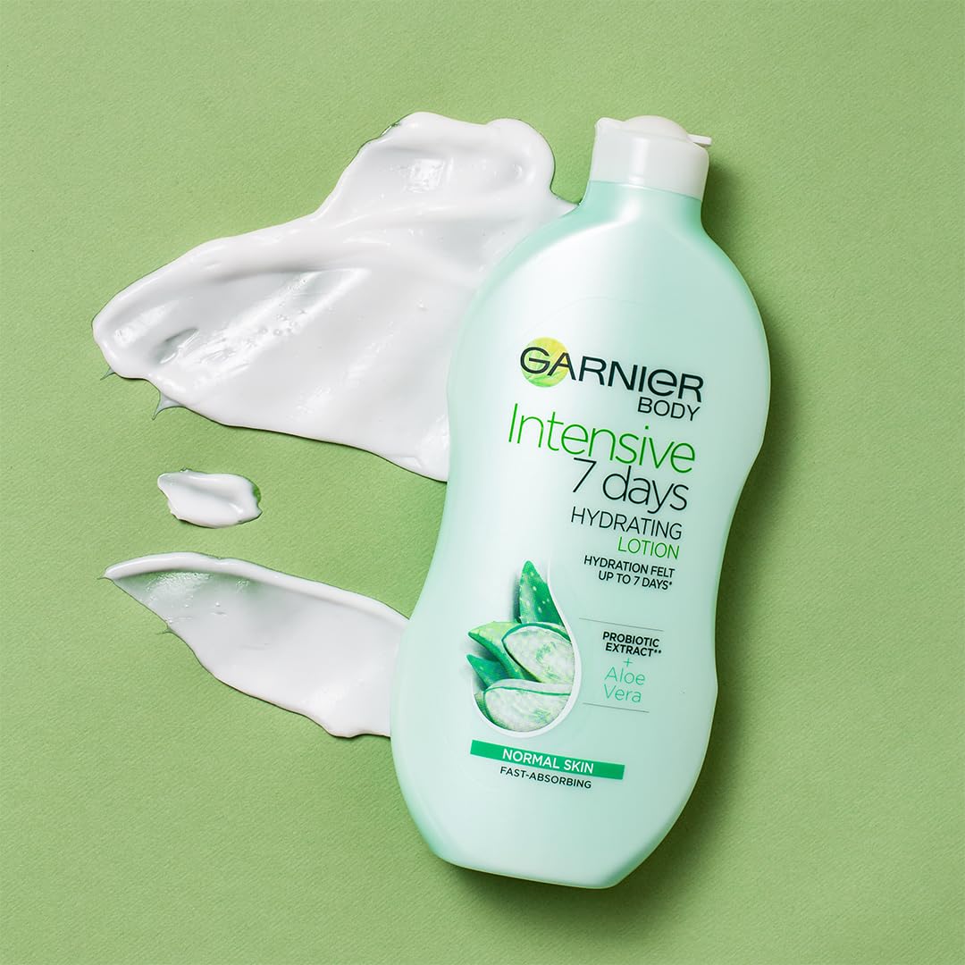 Garnier Intensive 7 Days Aloe Vera Probiotic Extract Body Lotion (400 ml)