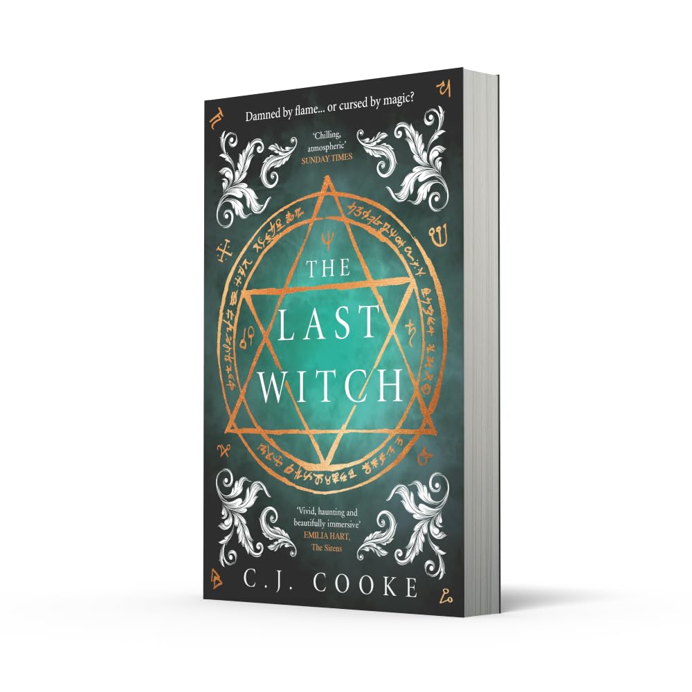 The Last Witch by C.J. Cooke - Gothic Historical Novel | Paperback | 384 Pages