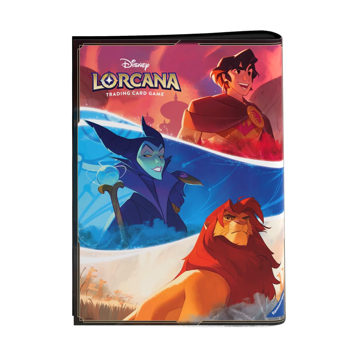Ravensburger Disney Lorcana TCG Card Portfolio - Blue Storage for 252 Cards 2