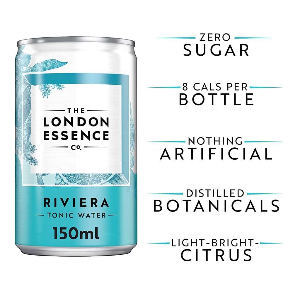THE LONDON ESSENCE CO. Riviera Tonic Water - Citrus & Rosemary Essence | 900 ml 4