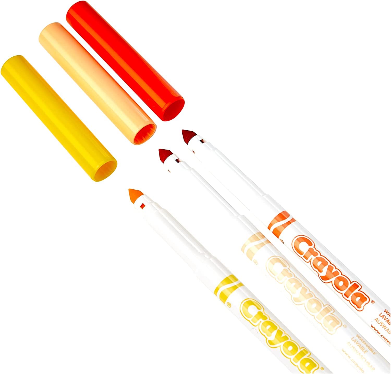 CRAYOLA SuperTips Washable Fineline Markers - Assorted Colours | Pack of 144 4