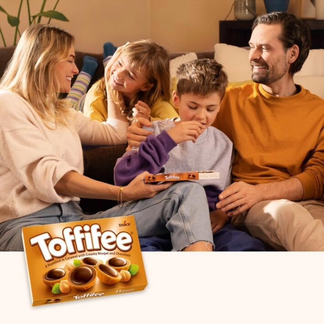 Toffifee Chocolate Candy Cups with Hazelnut, Nougat, and Caramel | 30 Pieces, 250g Box 7