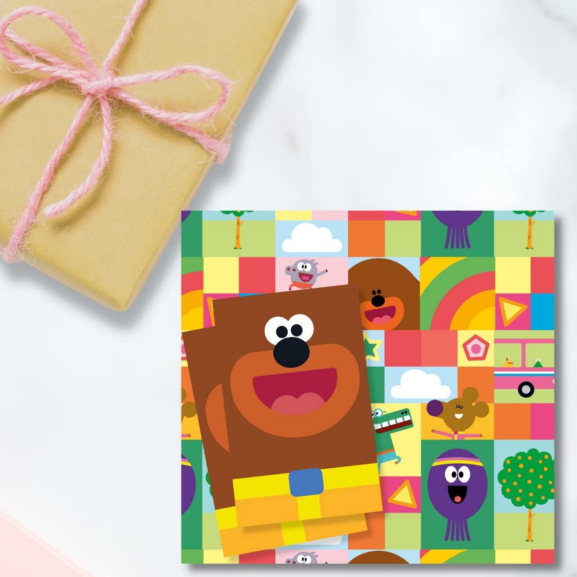 Hey Duggee HD006 Wrapping Paper 2 Sheet and 2 Gift Tag 6