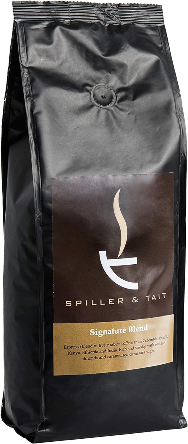 Spiller & Tait Signature Blend - Award-Winning Whole Bean Coffee 1kg 1