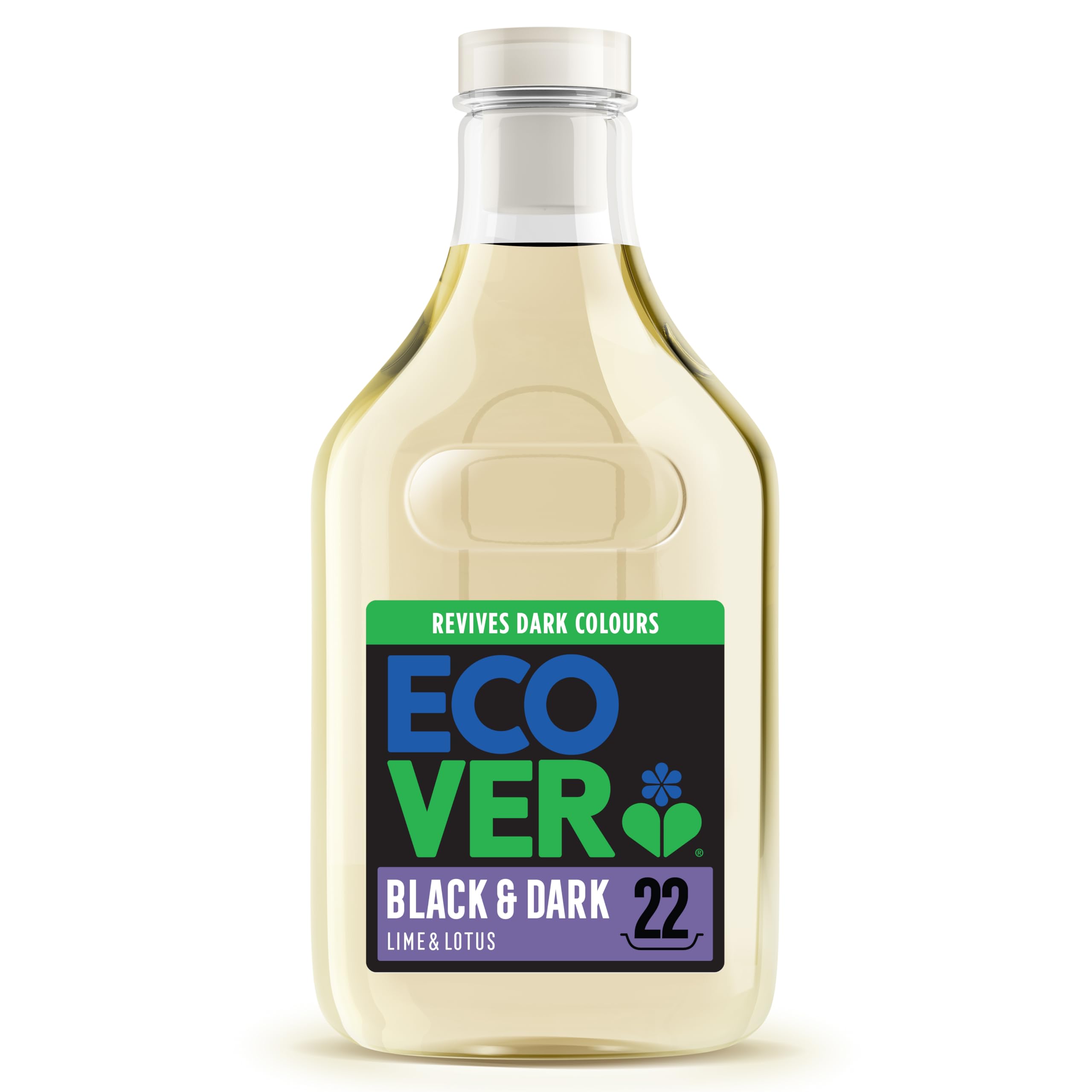 Ecover Delicate Liquid Laundry Detergent for Black & Dark Clothes, Lime & Lotus Scent, 1 L 1