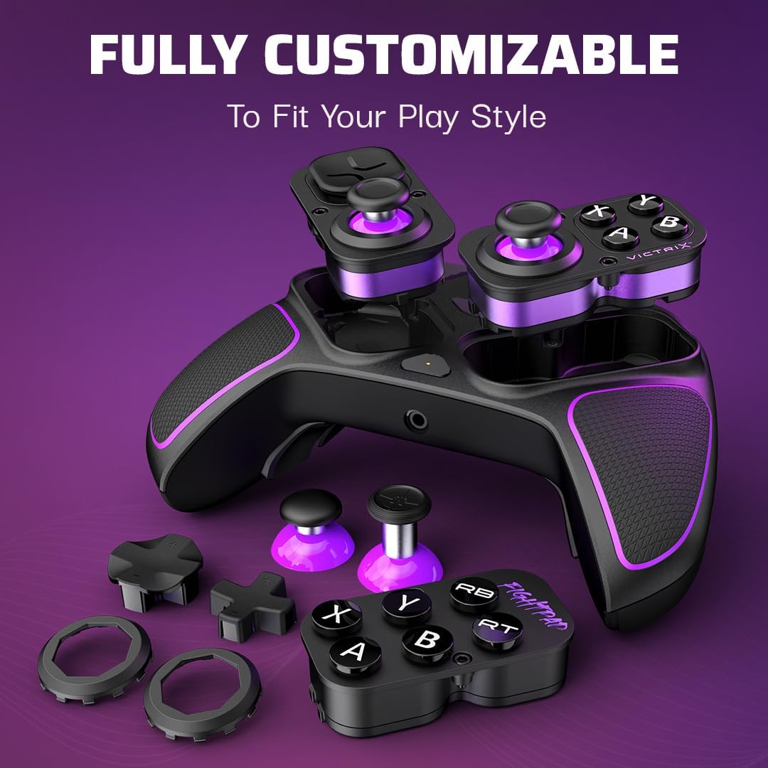 PDP Victrix Pro BFG Wireless Controller: Black for Xbox Series X|S, Xbox One 4