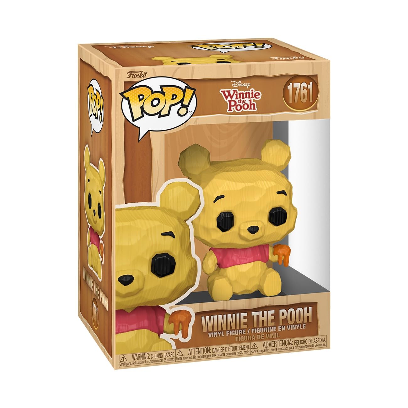 Funko POP! Disney Winnie the Pooh - Pooh (Whittled) Vinyl Figure | 3.75 inches 1