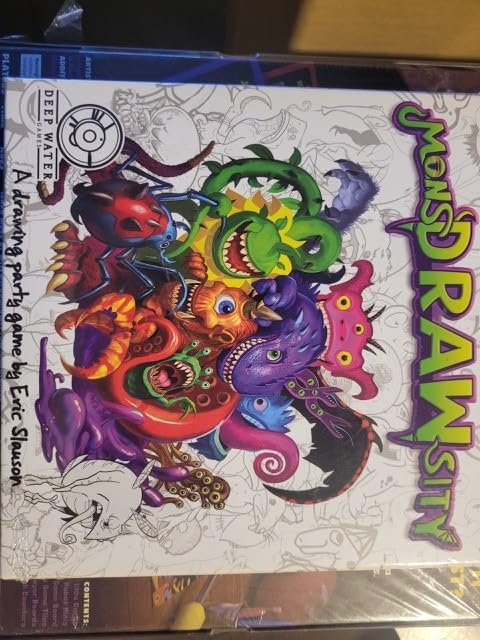 Deep Water Games MonsDRAWsity Drawing Party Game 8