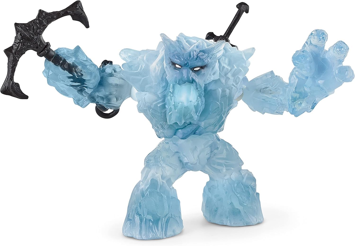 Schleich Eldrador Creatures Ice Giant Action Figure with Sword and Axe | Ages 7+