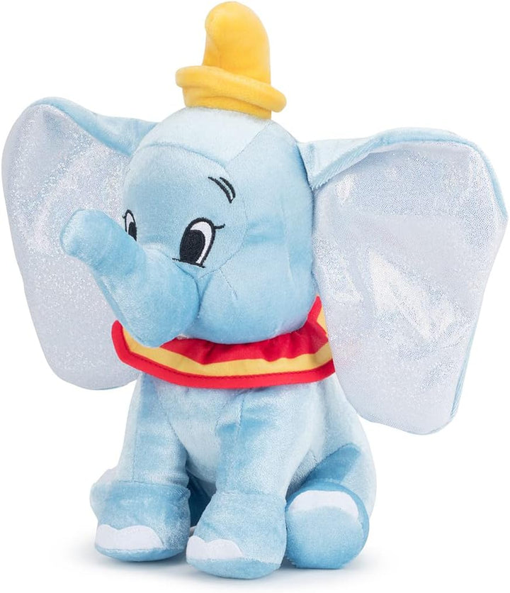 Dumbo 25 cm Plush Toy - 100 Years of Disney Celebration, Soft & Sparkly, Ages 0+