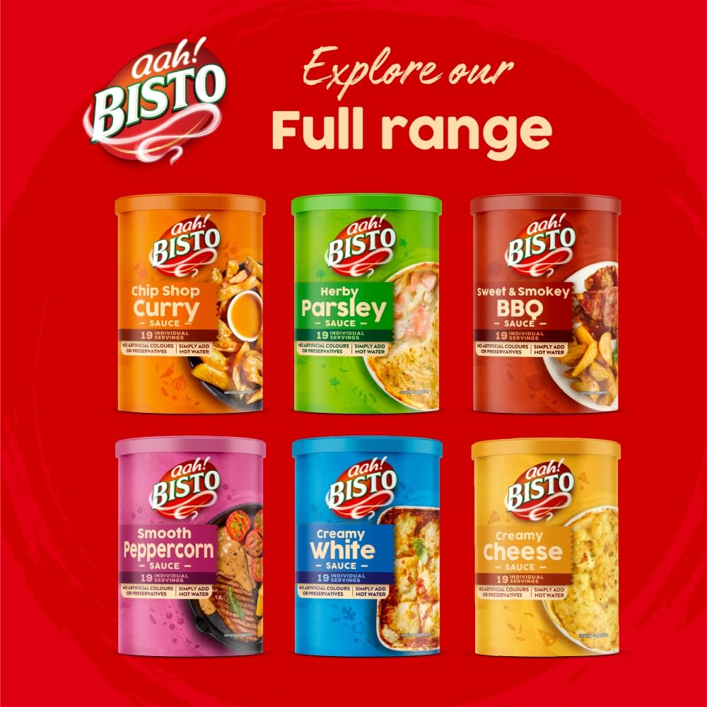 Bisto Cheese Sauce Mix - Thick, Creamy & Delicious | 170g Drum 7