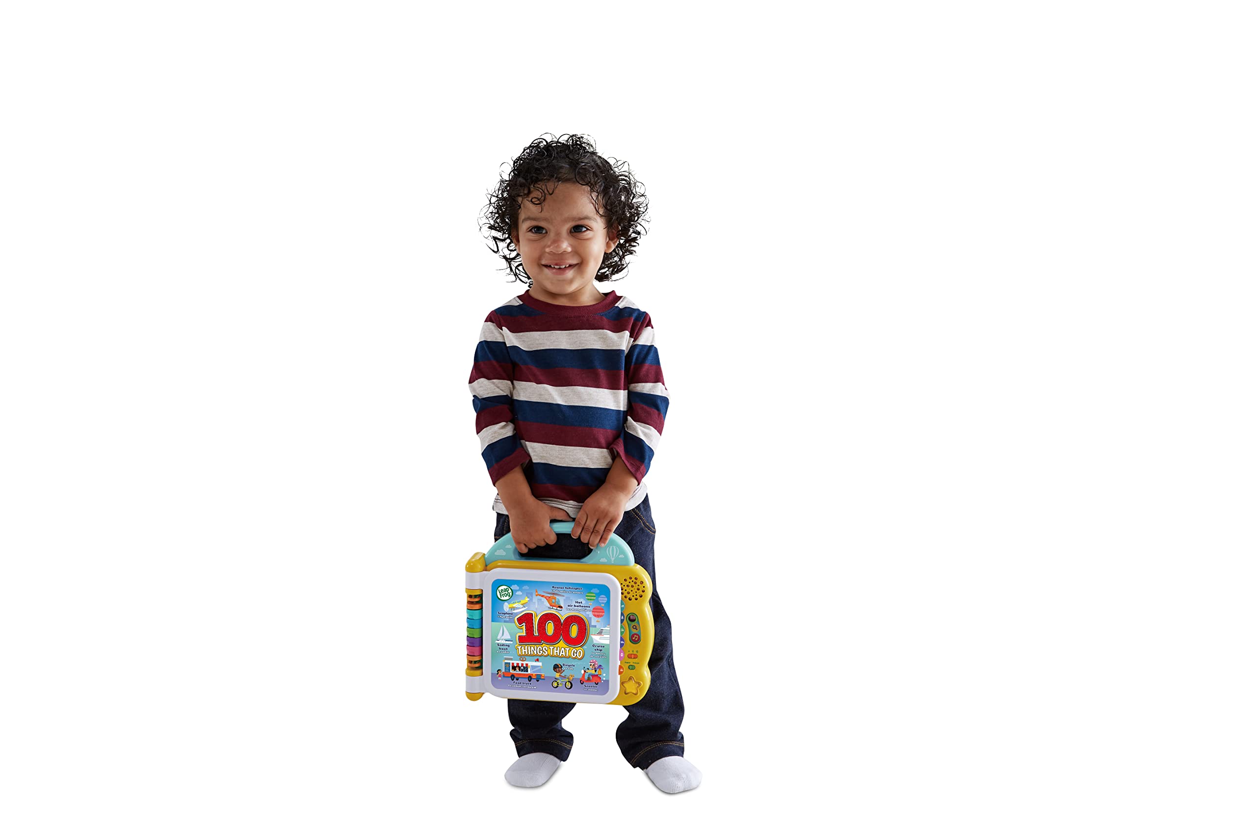 LeapFrog 100 Things That Go Interactive Book | Bilingual English/French | Ages 18 Months+ 9