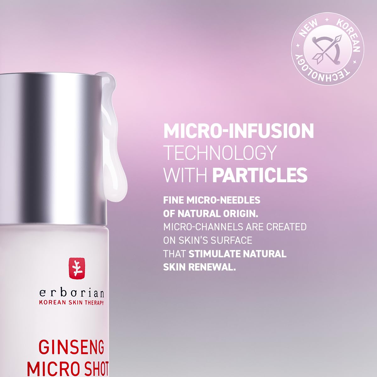 Erborian Ginseng Micro Shot Serum - 0.1% Concentration | 30 ml | Smoothening & Pore Treatment 4
