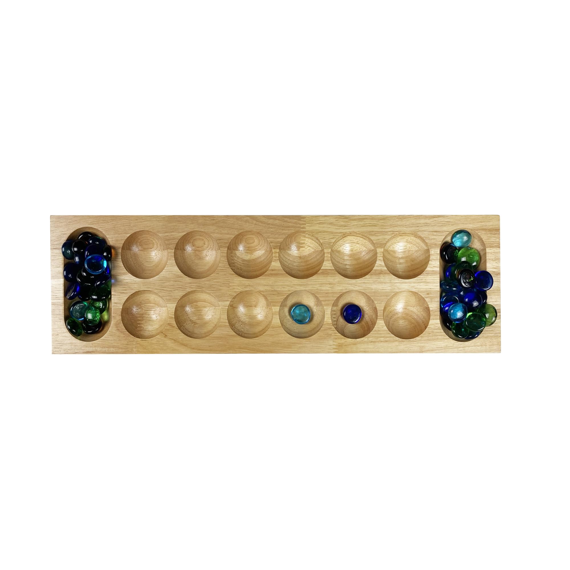 Lagoon Group Mancala Strategy Board Game | Wood Board | 2 Players | Ages 8+ 6