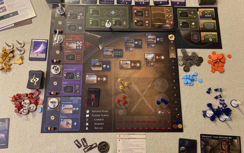 Dire Wolf Dune Imperium: Rise of Ix Board Game Expansion 4