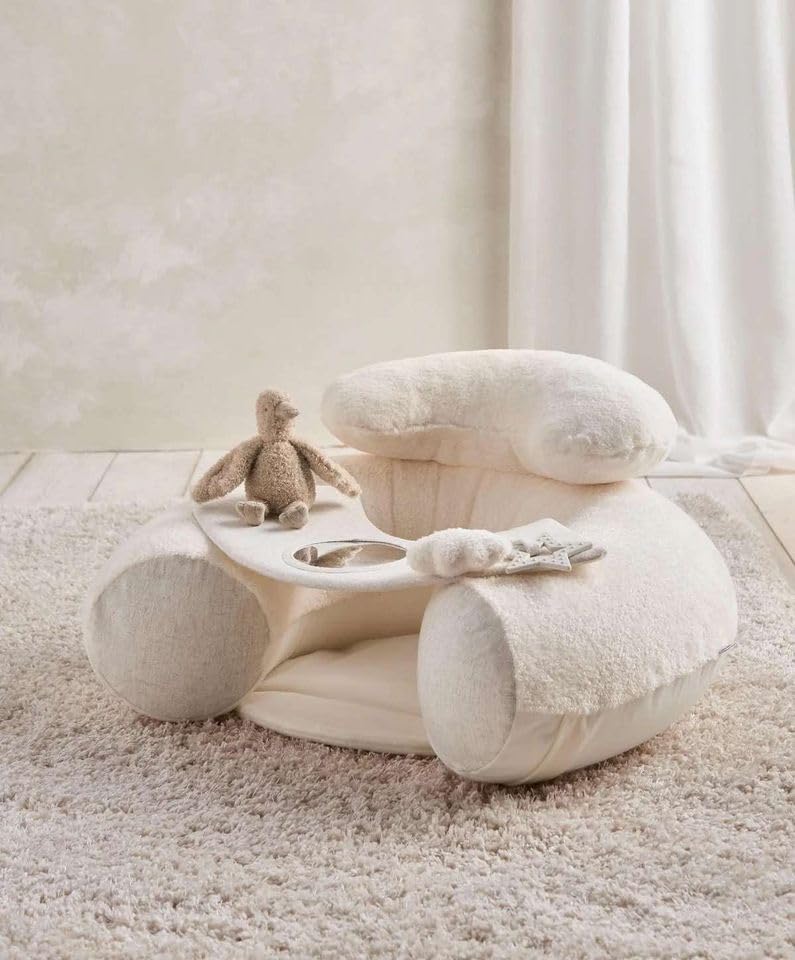 Mamas & Papas Welcome to The World Duckling Sit & Play Floor Seat | Supports Core Stability | Ages 6 Months+ 1
