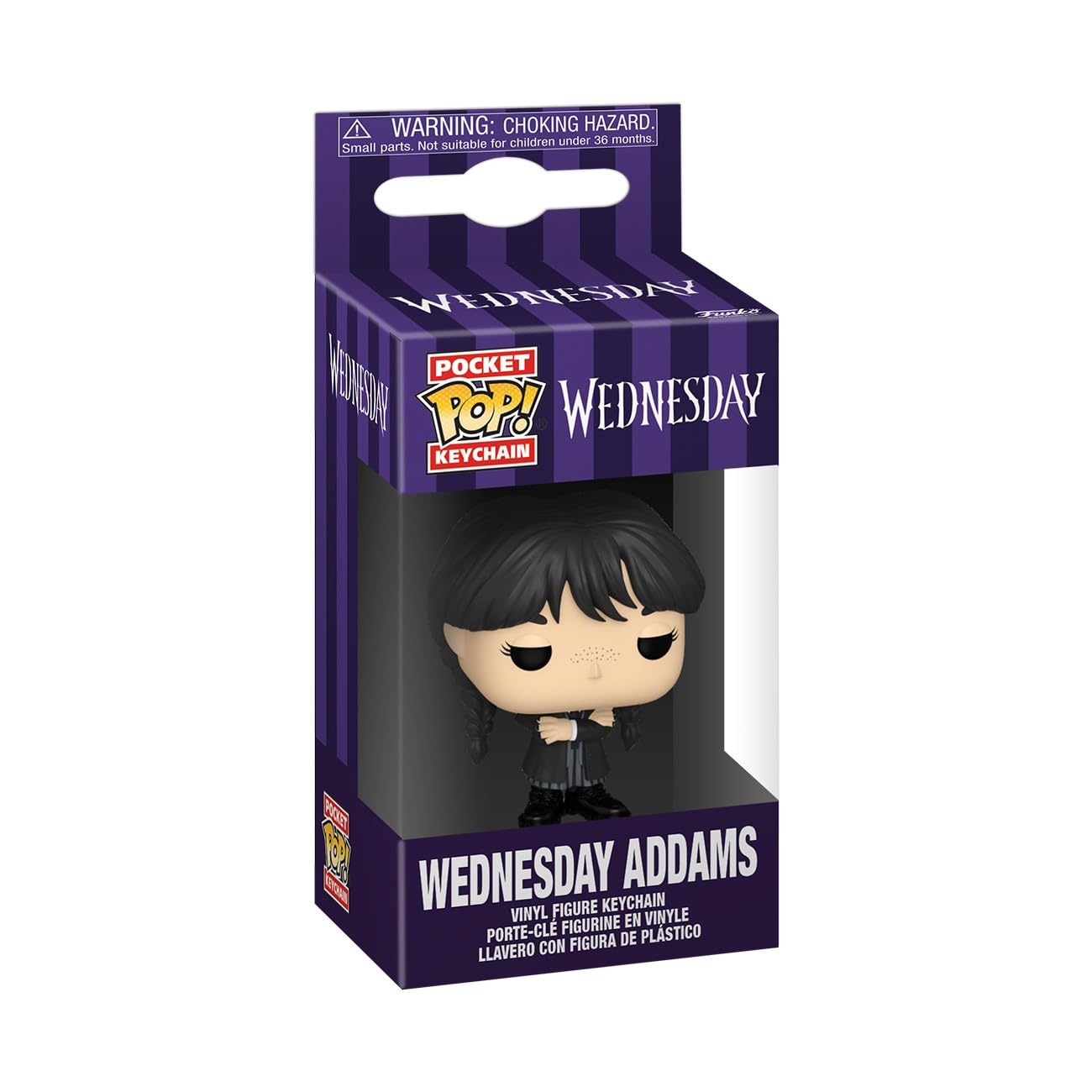 Funko Pop! Keychain: Wednesday - Wednesday Vinyl Keyring Figure