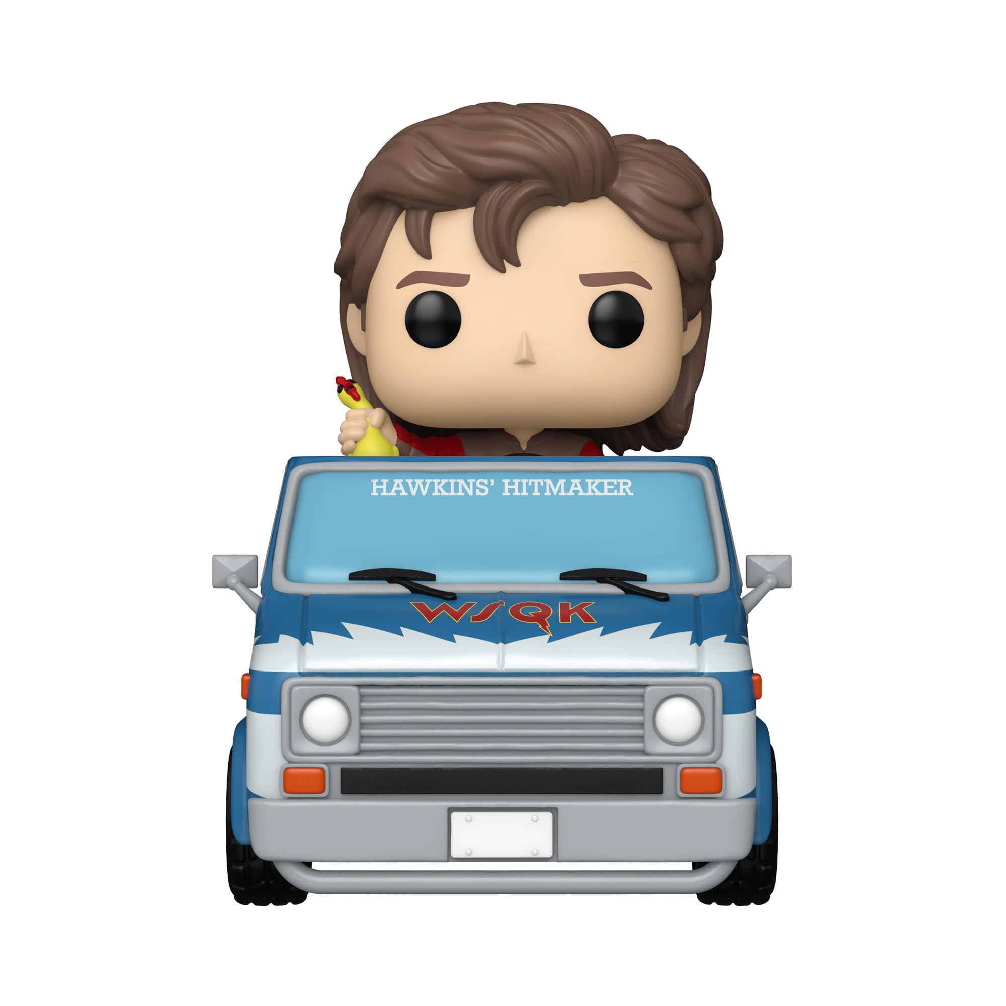 Funko Pop! Rides Deluxe: Stranger Things Season 5 - Steve with the Squawk V Vinyl Figure 9