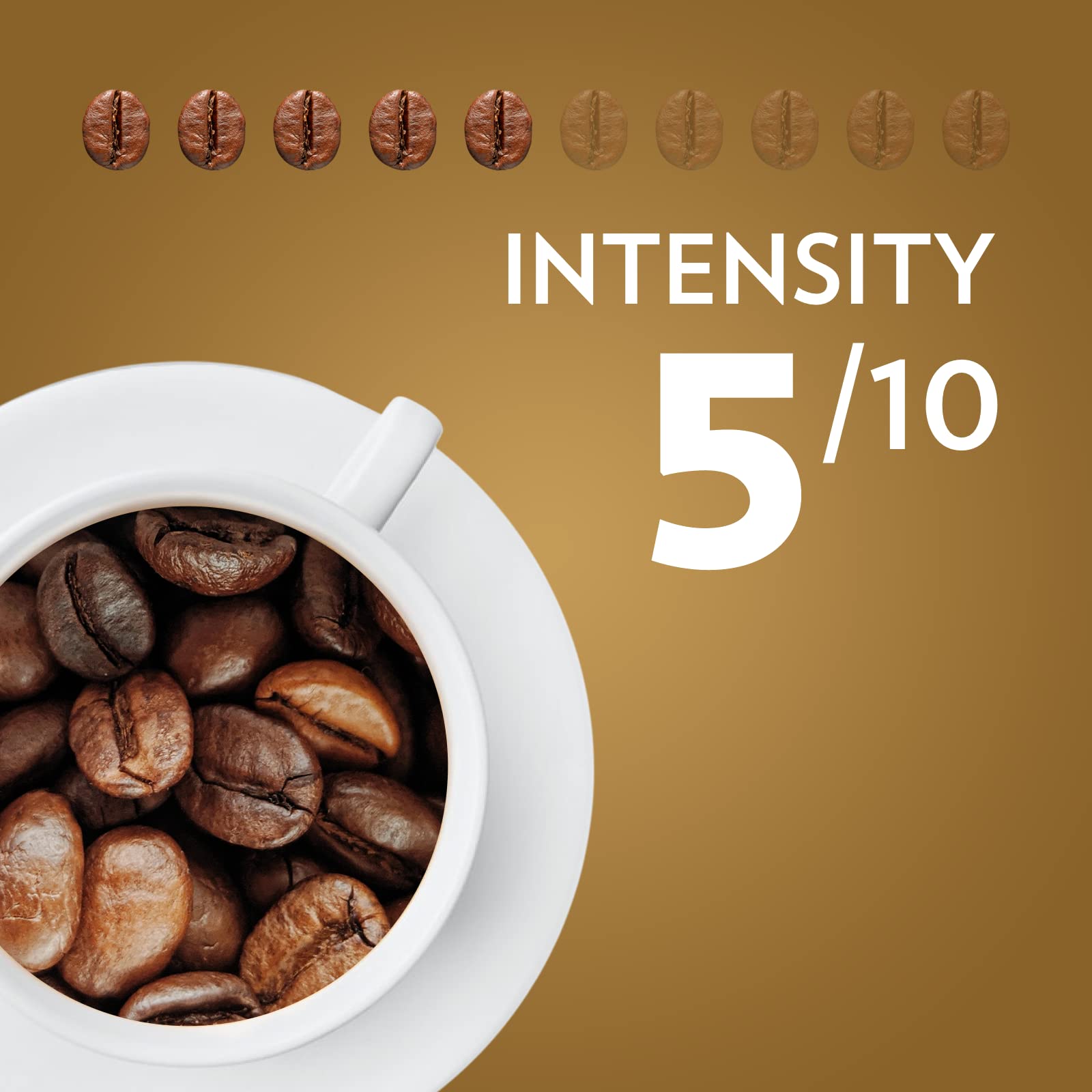LAVAZZA Qualità Oro Whole Coffee Beans - 100% Arabica, Medium Roast, Intensity 5/10, 1 Kg 5