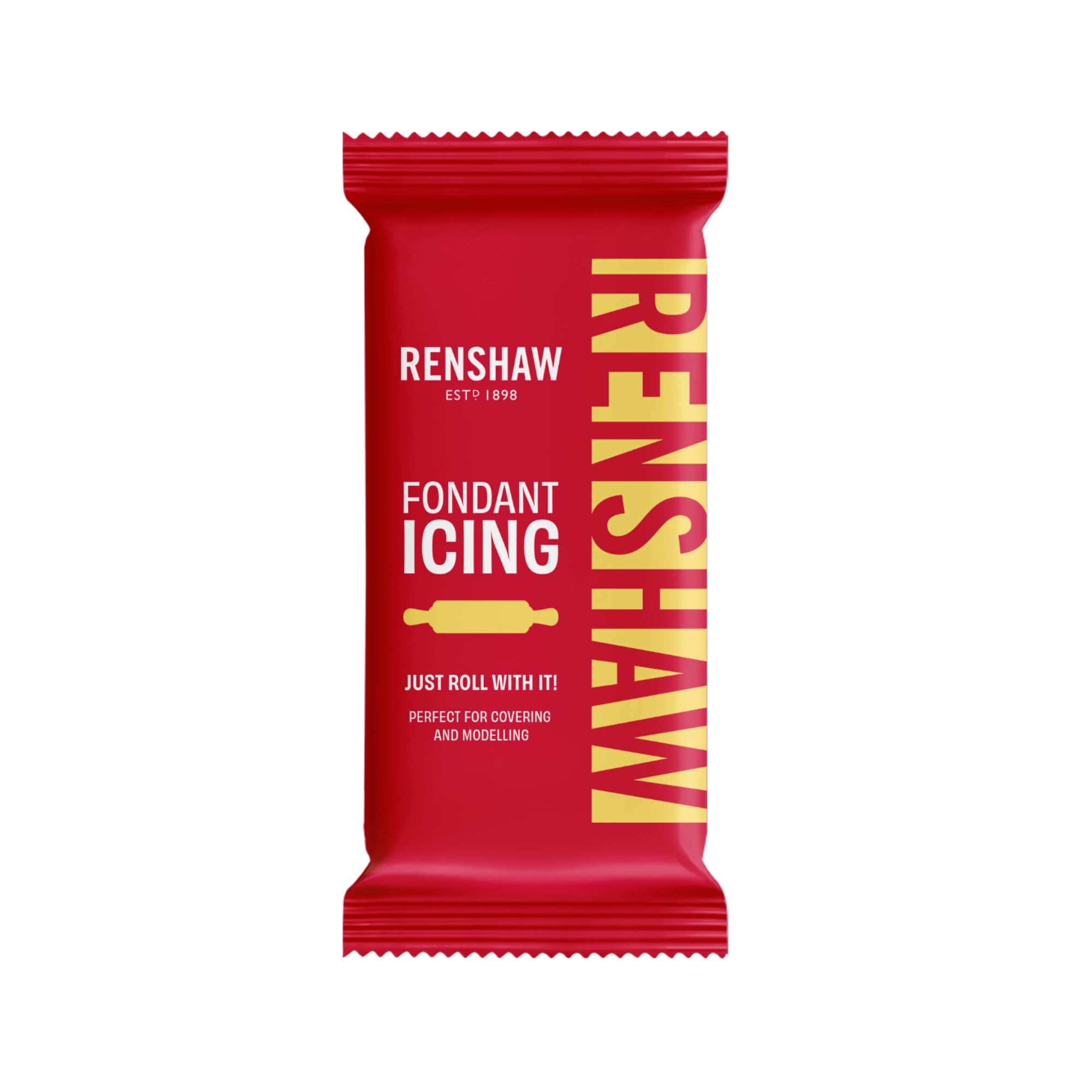 Renshaw Just Roll With It Fondant Icing - Pastel Yellow | Ready to Roll | 250g