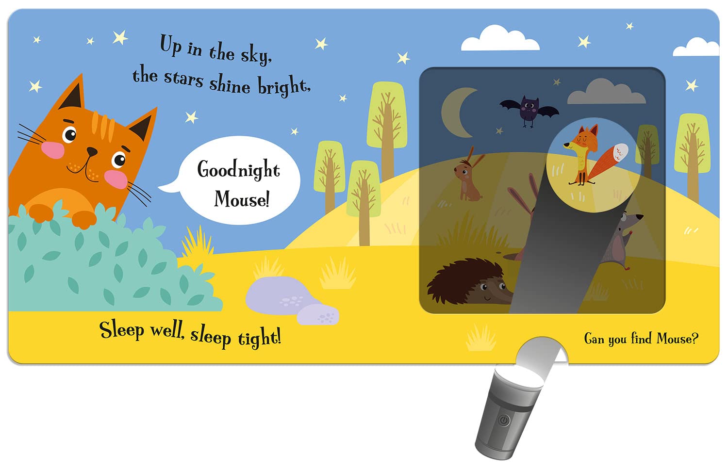 Goodnight Cat (Magic Torch Books) - Interactive Bedtime Story | Ages 3-5 | Hardcover 4