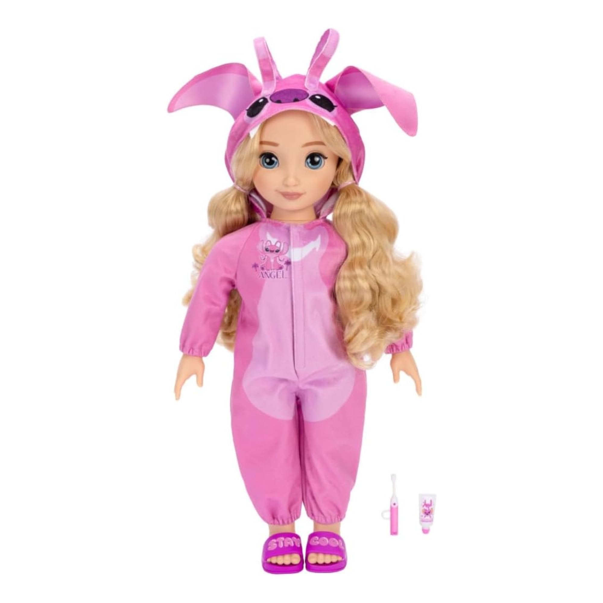 Disney iLY 4EVER Angel 18" Doll - Blonde Hair with Sleepover Outfit & Accessories 7