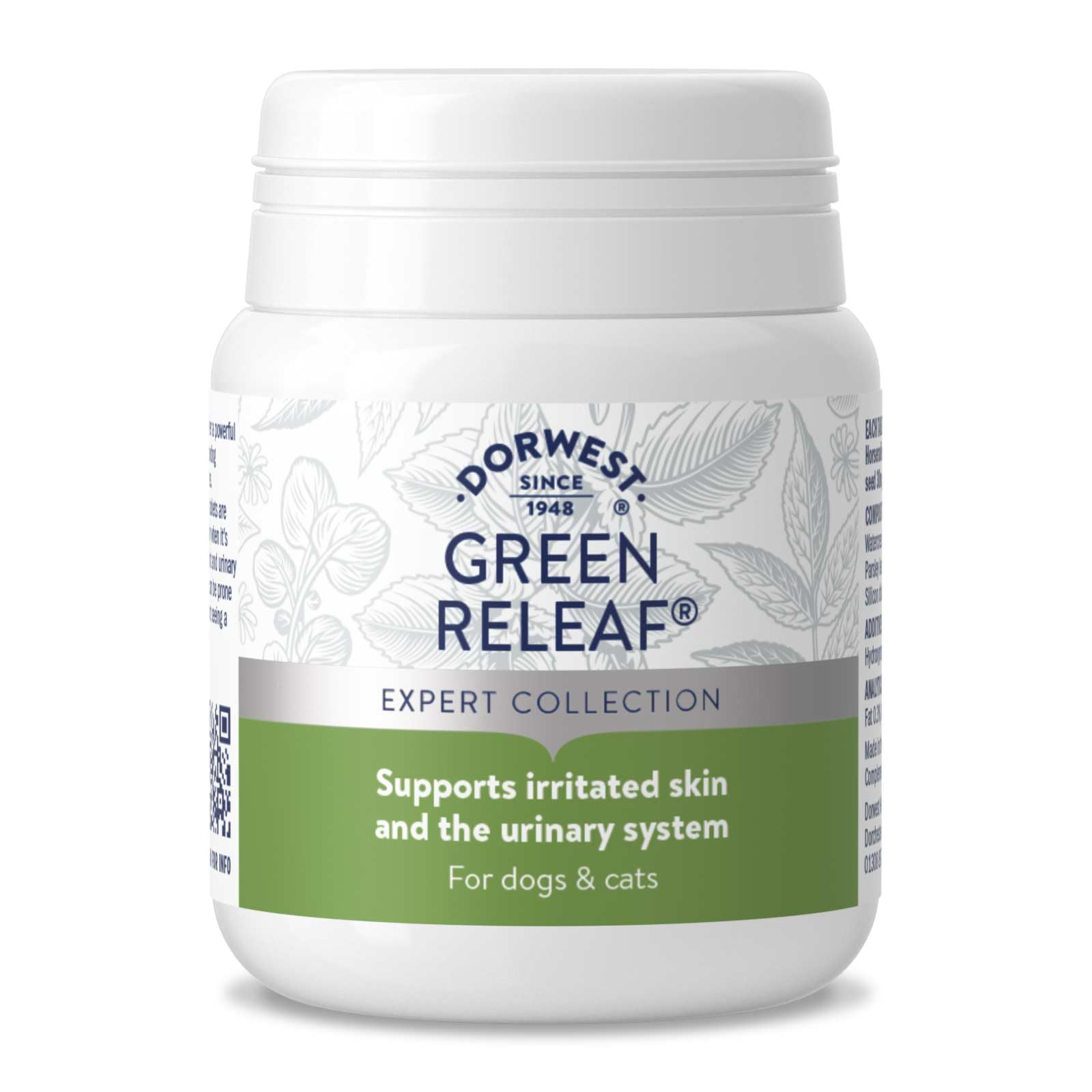 DORWEST HERBS Green Releaf Tablets for Dogs & Cats - Joint, Skin & Urinary Support | 100 Count 1